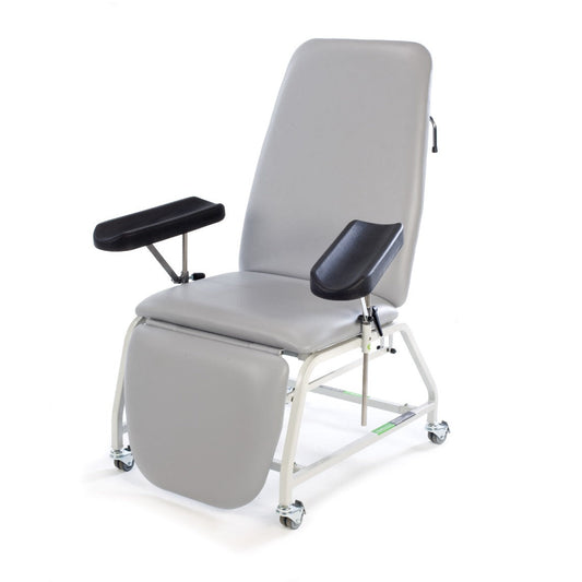 Reclining Phlebotomy Chair with Wheels