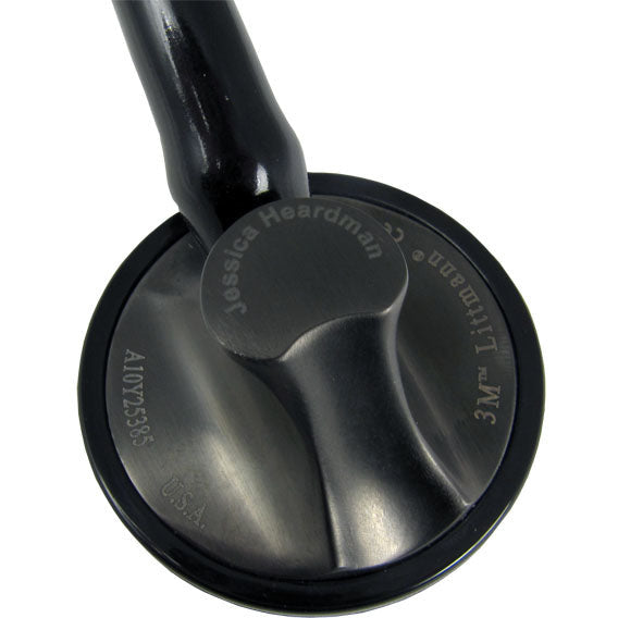 Littmann Master Cardiology Stethoscope: Black & Smoke 2176 - 