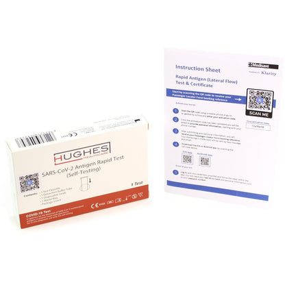 Fit to Fly / Day 2 Covid Test - Single x1 Certificate - Klarity