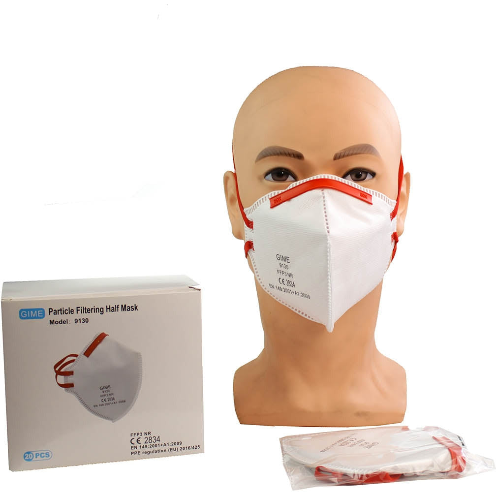 FFP3 Non Valved Face Mask (Box of 20 Masks) - Ningbo