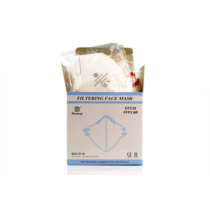 FFP3 Unvalved Face Mask (Box of 20 Masks) - Dasheng