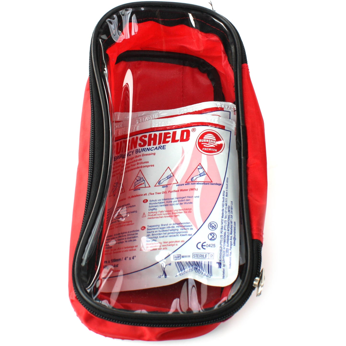 Burnshield Responder Kit in a Red Bag