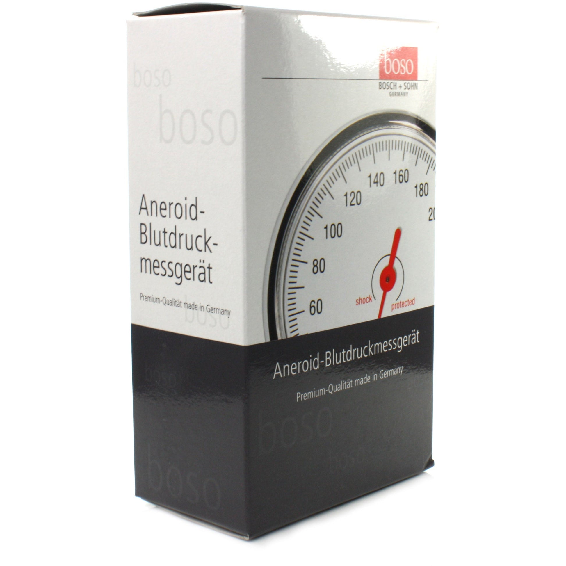 BoSo Profitest Aneroid Sphygmomanometer: Red/Black