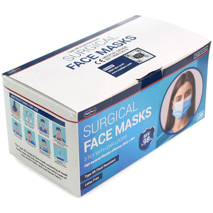 Type IIR Surgical Face Masks x 50 - MediPro