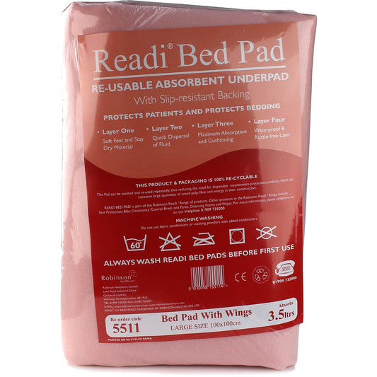READI Bed Pad Large with Wings - Robinsons