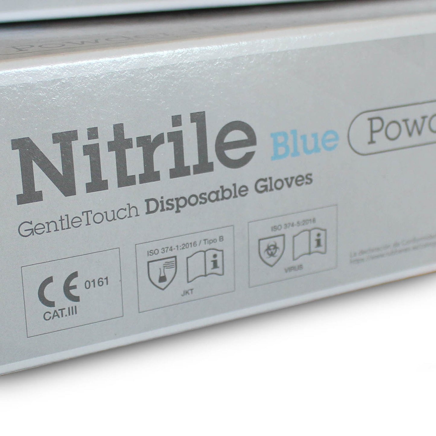 Nitrile Gloves Large - x100  [Medical Grade + Cat III PPE] - Rubberex