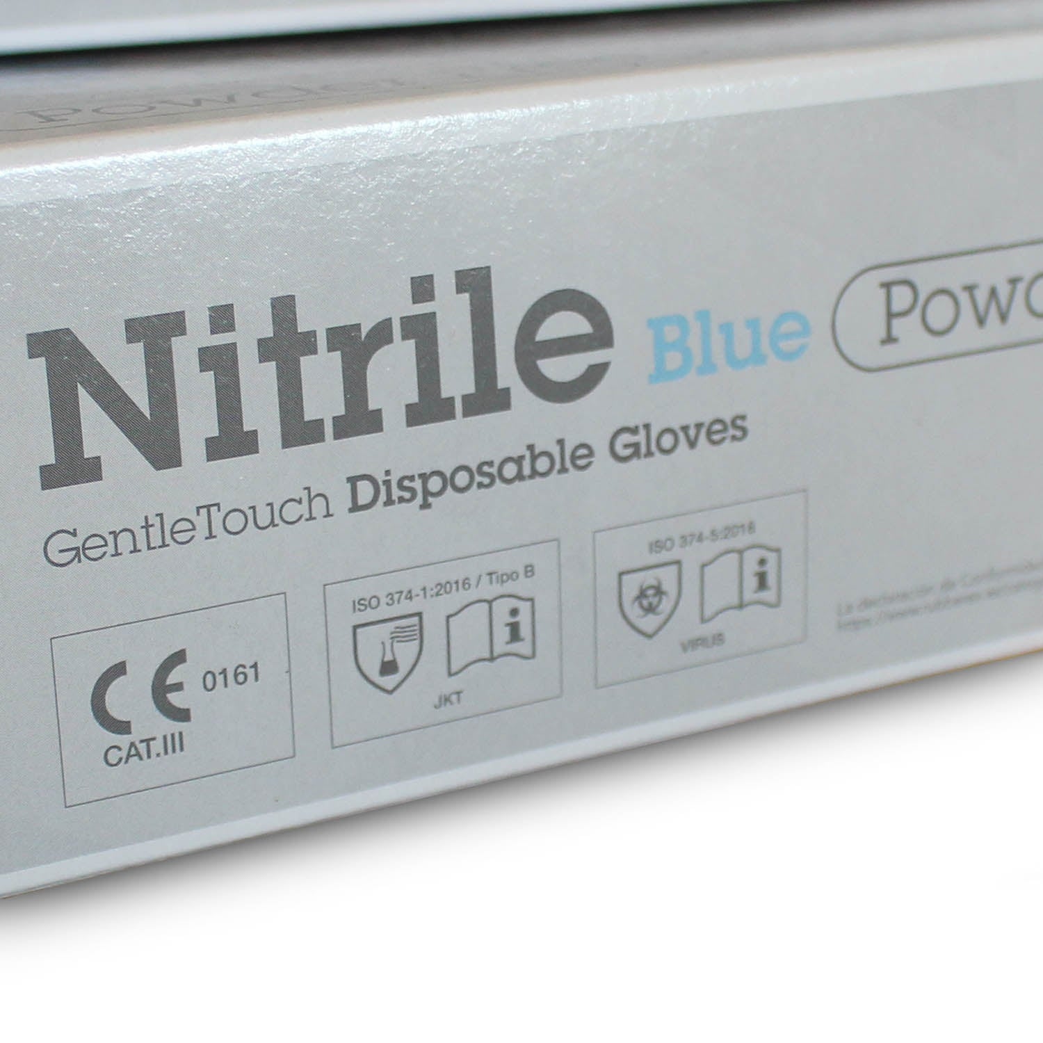 Nitrile Gloves Large - x100  [Medical Grade + Cat III PPE] - Rubberex