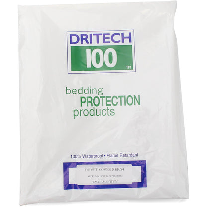 Dritech Waterproof Single Duvet Cover - 54 x 78 Inches
