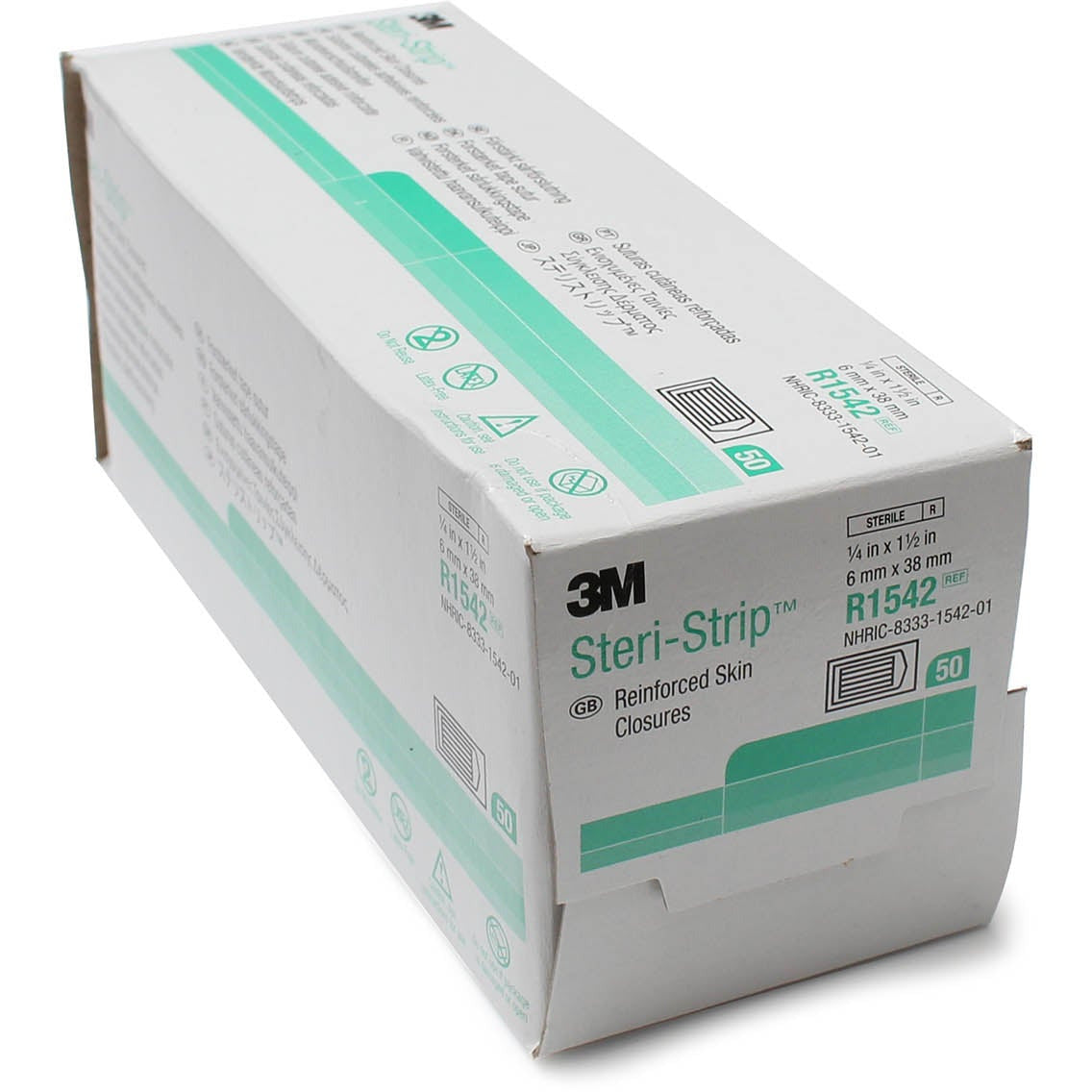 3M Steri-Strip Skin Closure (Reinforced) - 6mm x 38mm x 50
