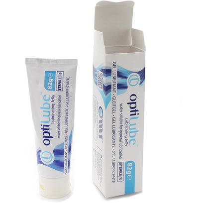Optilube Sterile Lubricating Jelly - 82g Tube - 