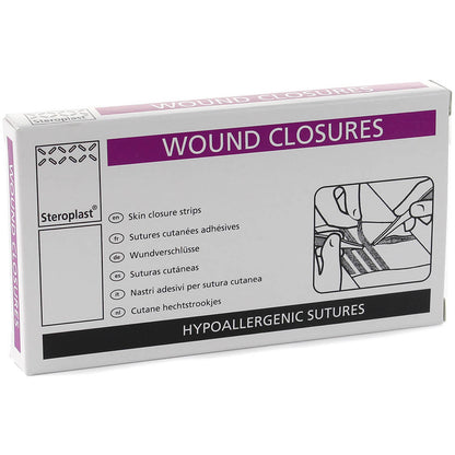 Wound Closures 3mm x 75mm (50 Pieces) - Steroplast