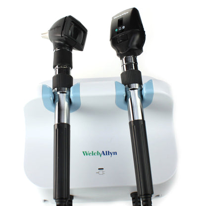 Welch Allyn LED GS777 Elite Wall Unit - Coaxial Ophthalmoscope & Diagnostic Otoscope