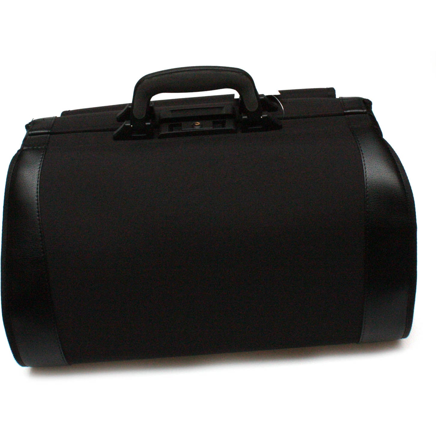 Bollmann Medistar Doctors Case: Black Polyester / Leather