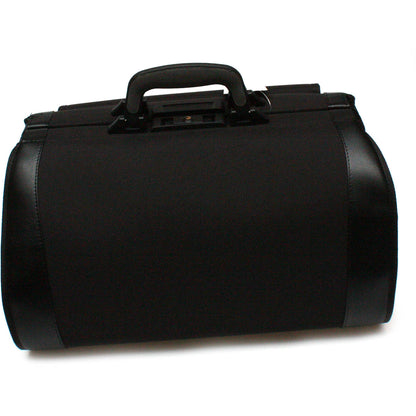 Bollmann Medistar Doctors Case: Black Polyester / Leather