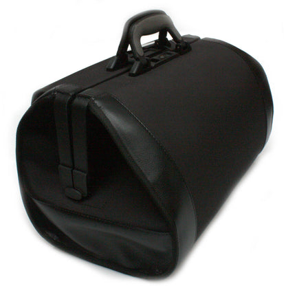 Bollmann Medistar Doctors Case: Black Polyester / Leather