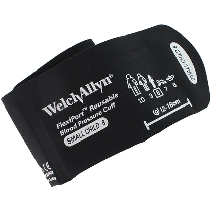 Welch Allyn Flexiport Small Child Cuff size 8 Two Tube Screw Type (12-16cm) - 