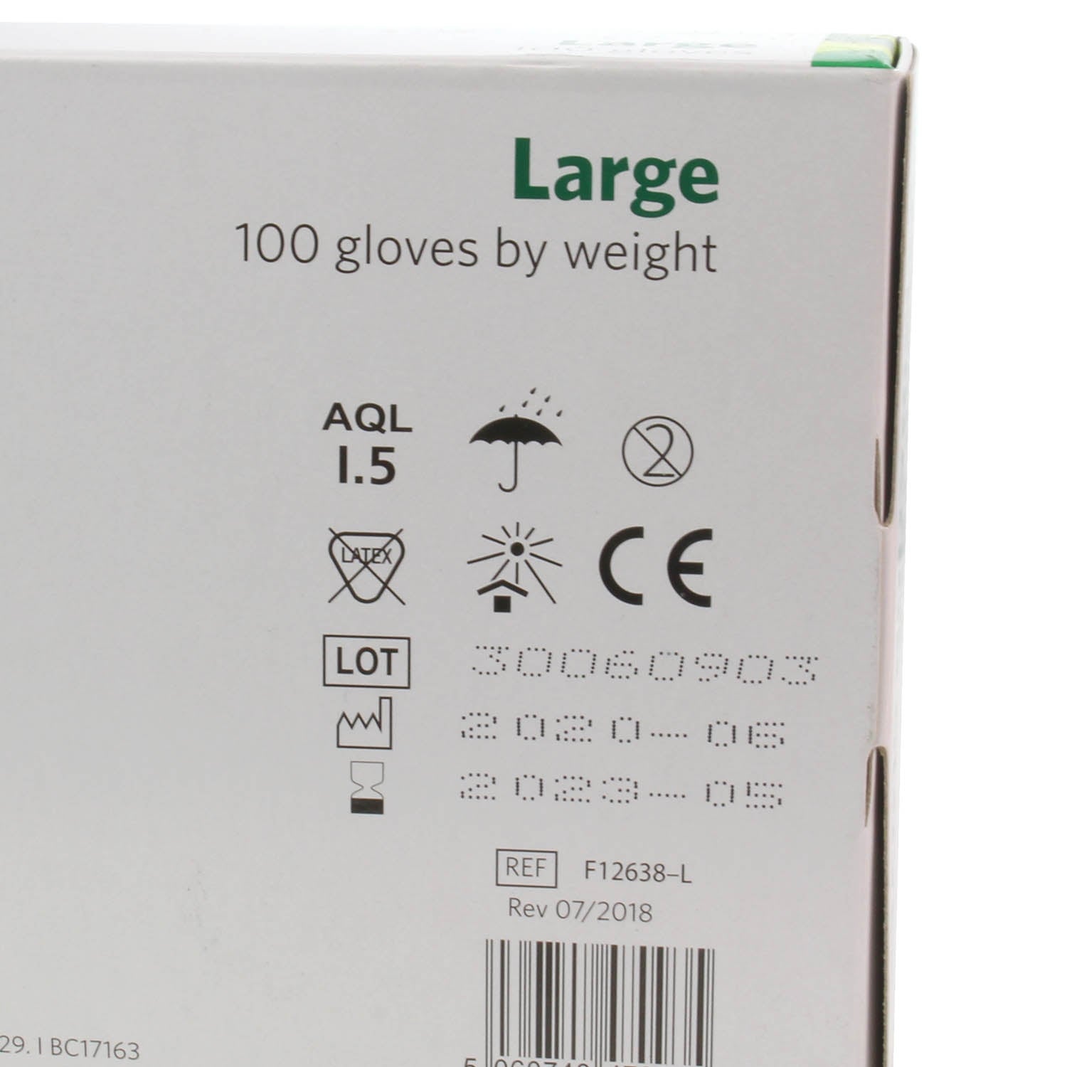 Nitrile Powder Free Examination Gloves x 100 - Medium [AQL 1.5] - St John
