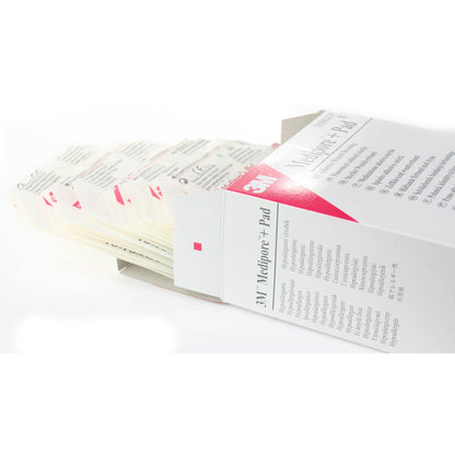 Medipore + Pad Soft Cloth Adhesive 10 x 15 Box of 25 - 3M