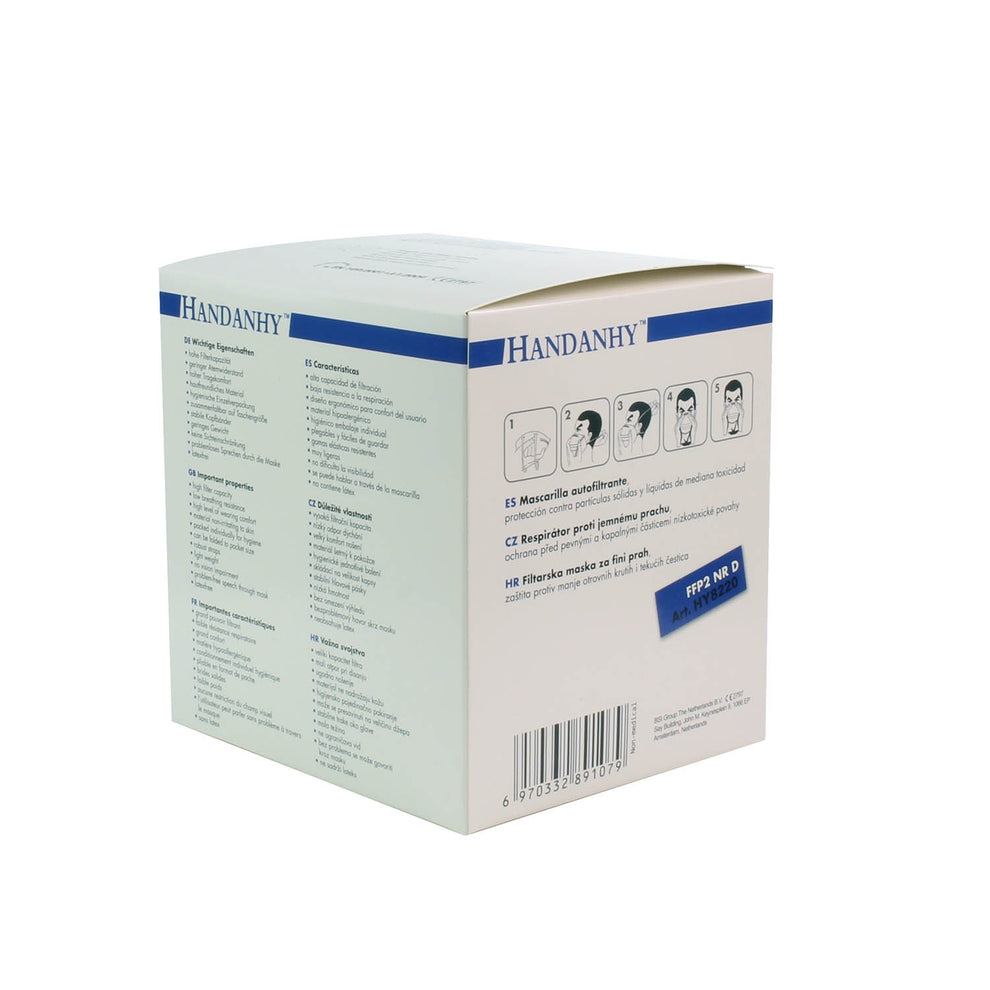 FFP2 Unvalved Face Masks x 20 Medisave UK