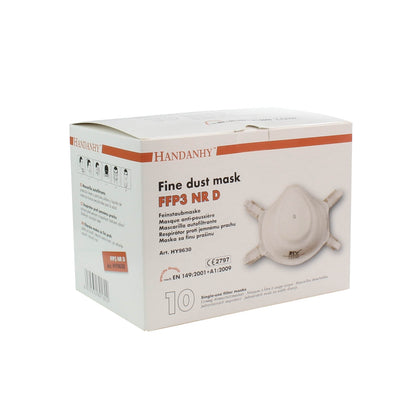FFP3 Unvalved Face Masks x 10 - HY