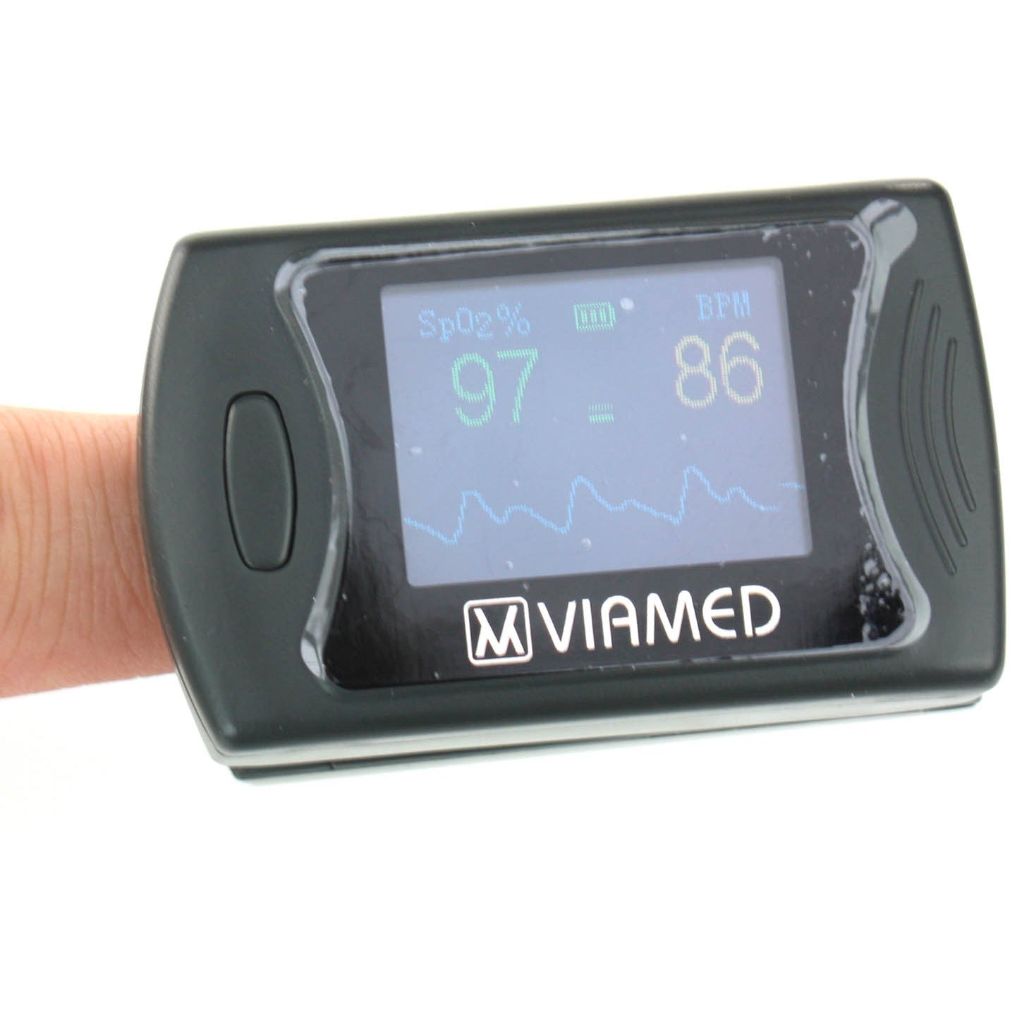 Viamed VM-2101 Finger Pulse Oximeter – Medisave UK