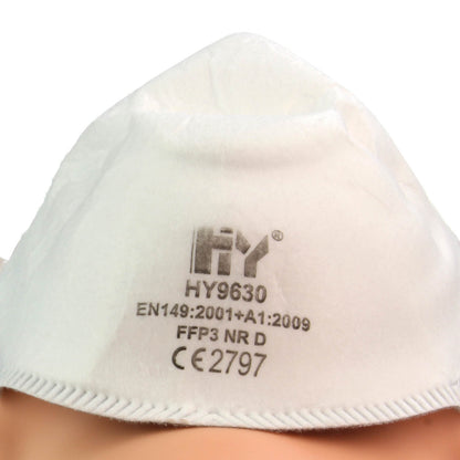 FFP3 Unvalved Face Masks x 10 - HY