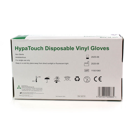 Disposable Vinyl Gloves Large  - Pack of 100 - Discontinued