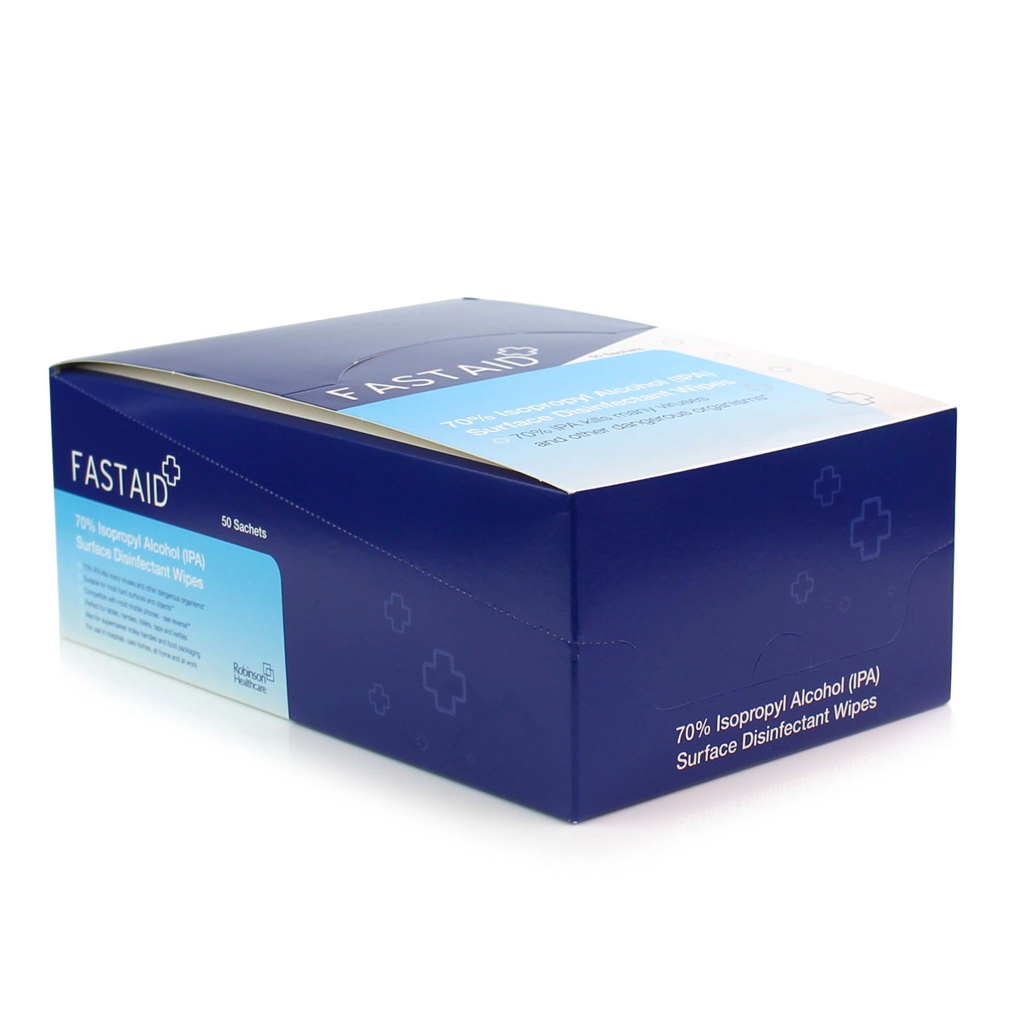 70% Alcohol Wipes - 50 Individual Sachets - Robinsons