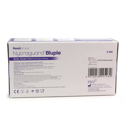 Nitrile Gloves Small x 200 [EN455 Medical Grade] - Robinsons