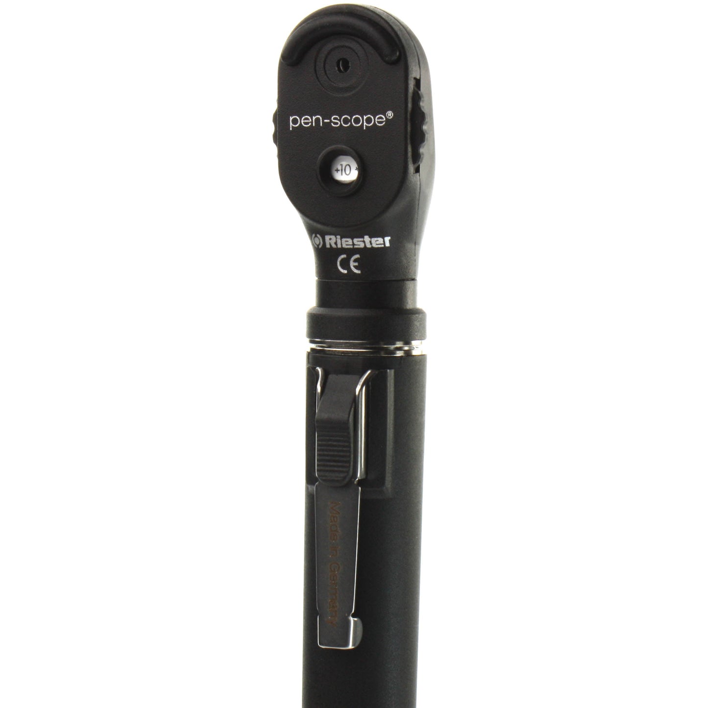 Riester Penscope Ophthalmoscope 2.7v with Pouch - Black - Riester
