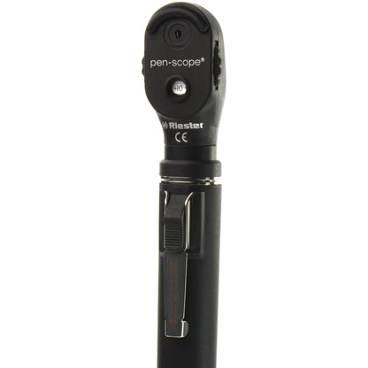Riester Penscope Ophthalmoscope 2.7v with Pouch - Black - Riester