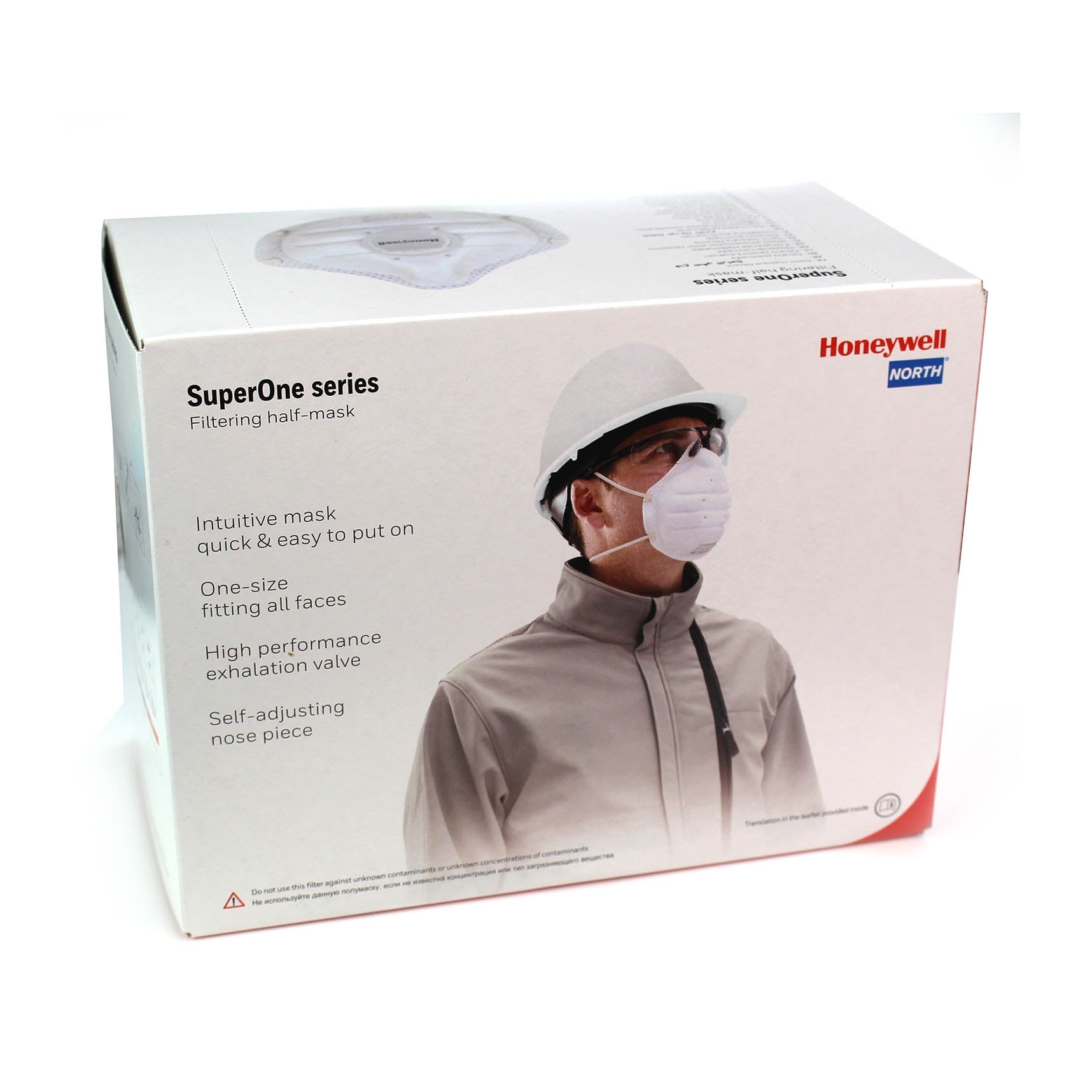 FFP3 Face Masks - Honeywell SuperOne 3207 Box of 30 - Honeywell