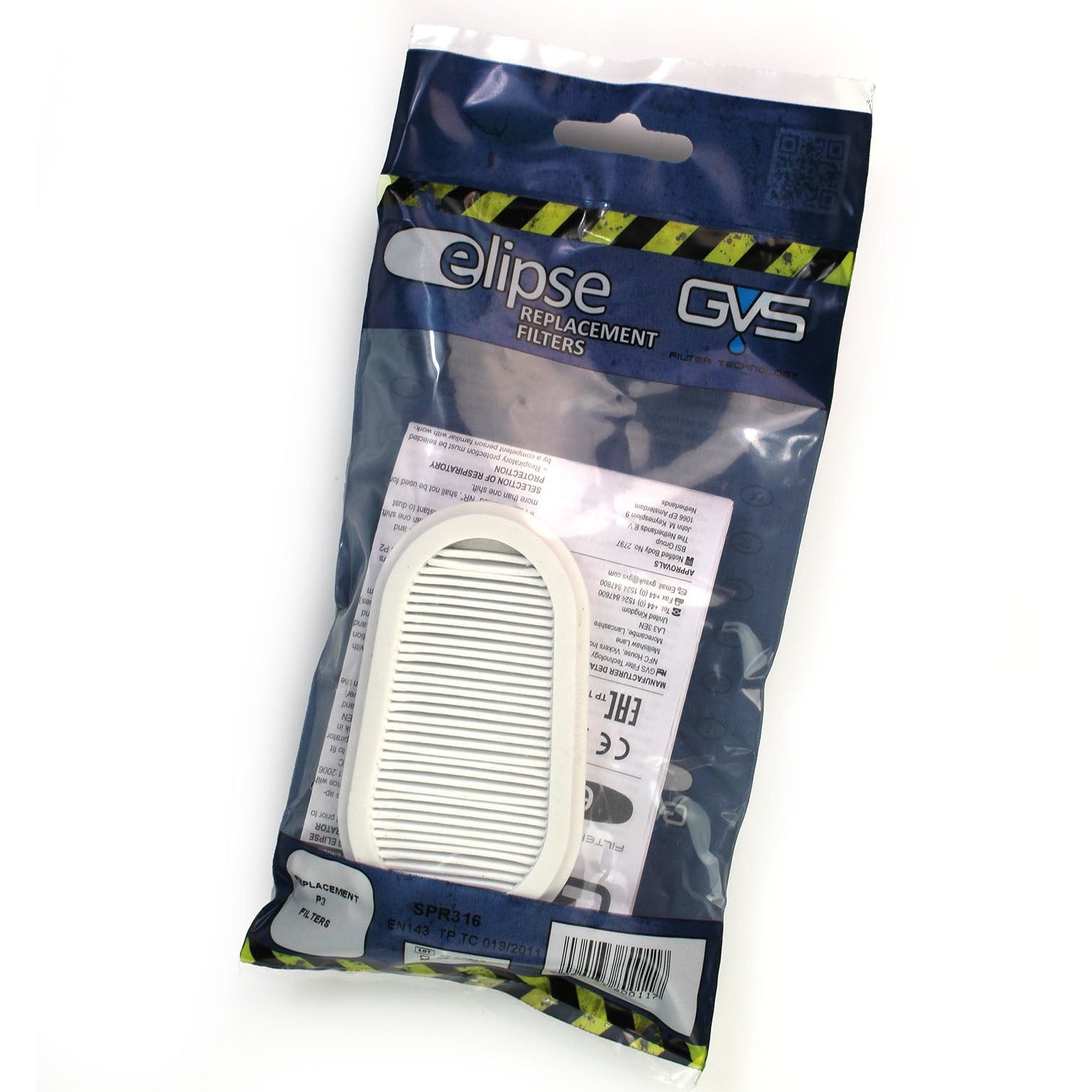 GVS Elipse P3 Replacement Filters Pack of 2 Medisave UK