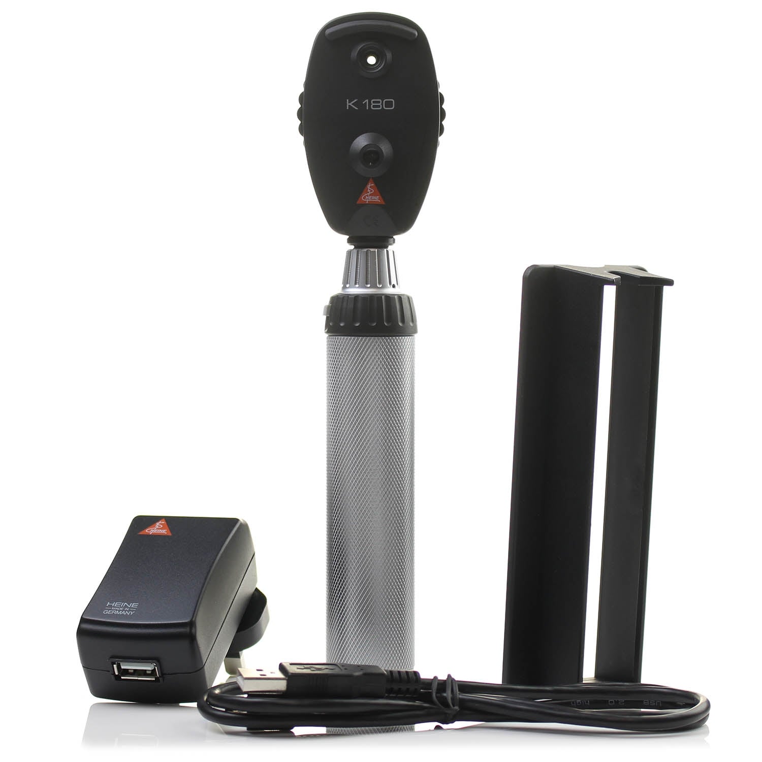 HEINE K180 Opthalmoscope with USB Handle & Charger 3.5v - Heine