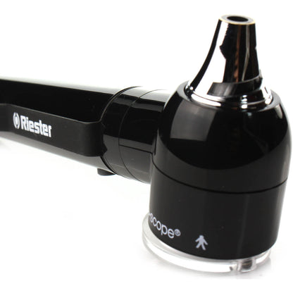 Riester e-scope Fibre Optic LED Otoscope - Black - 