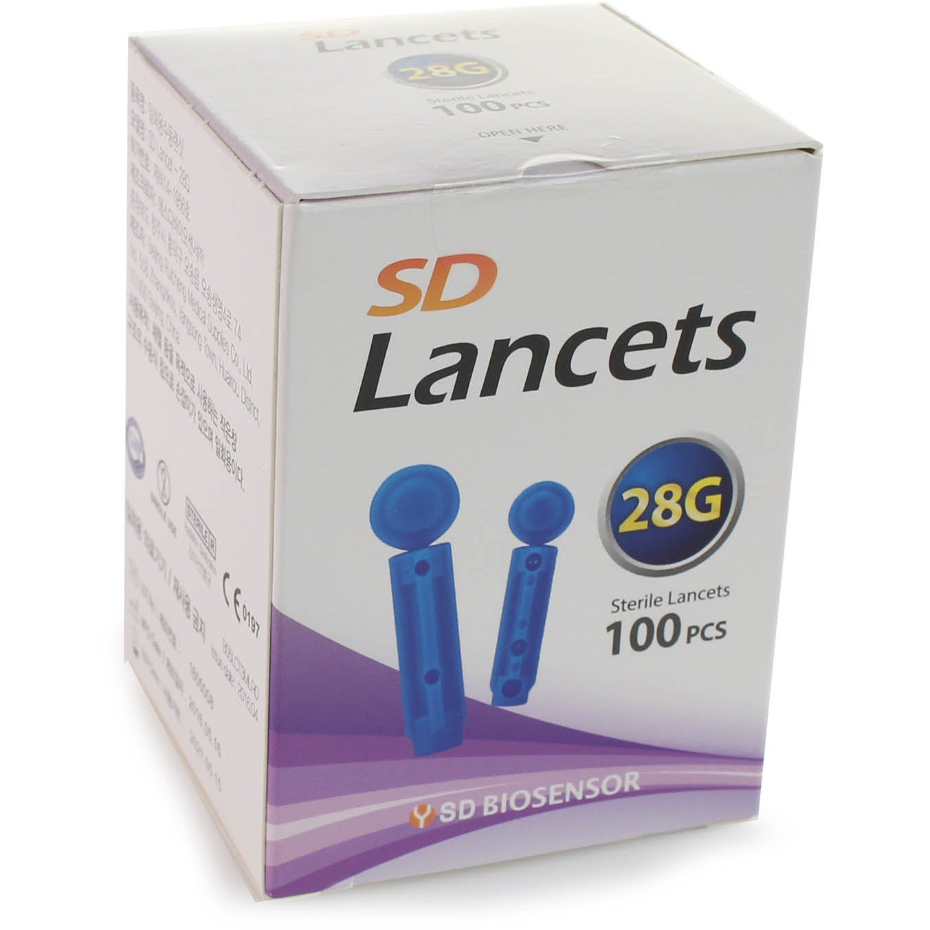 Glucometer Lancets x 100 - Glucose in Blood Meter - 
