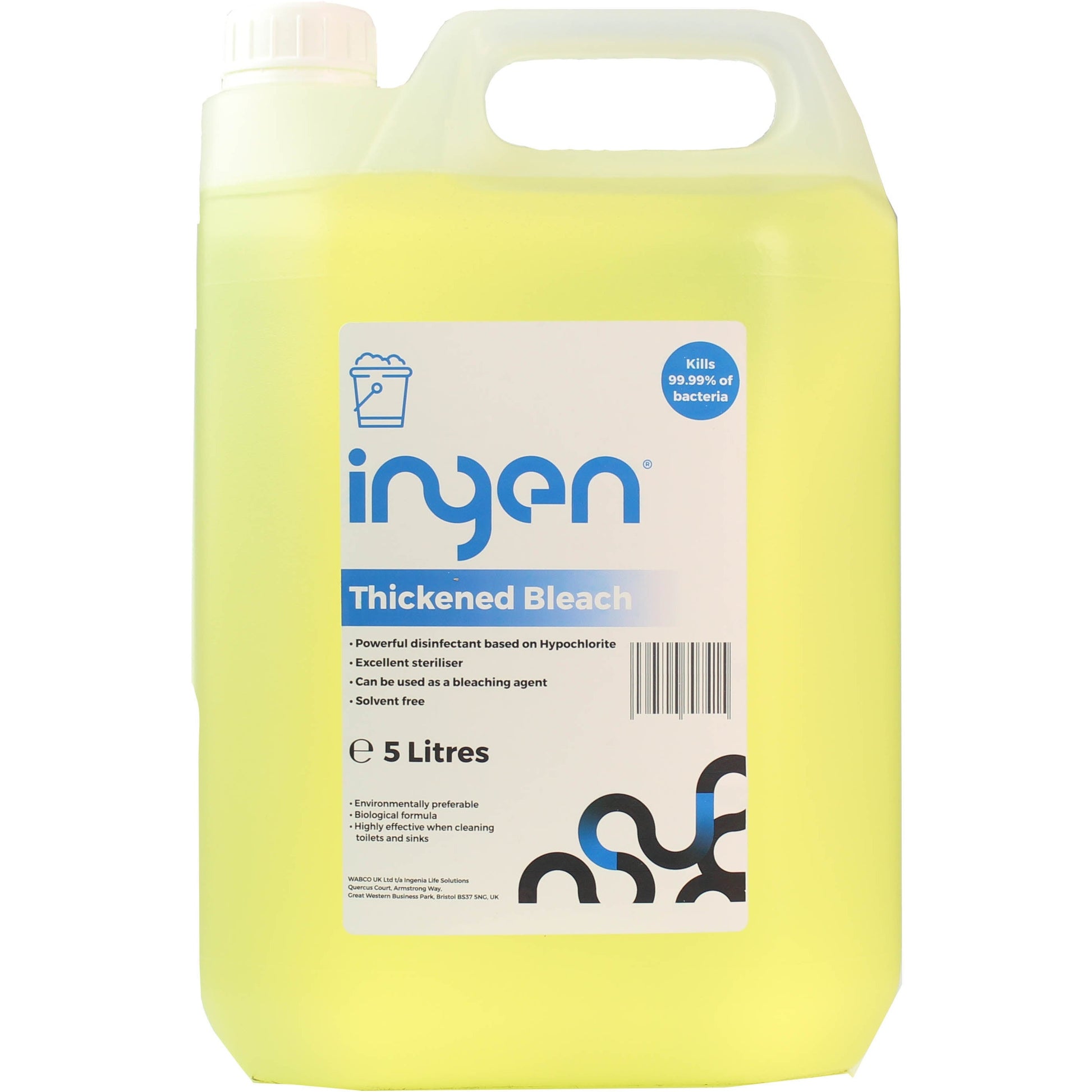 Ingenia Thick Bleach- 5 Litre - Discontinued