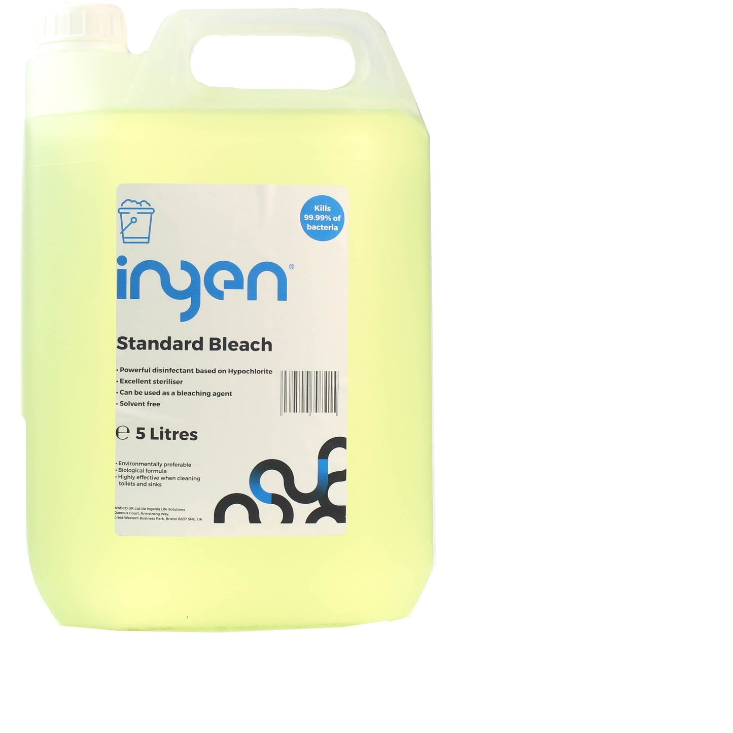 Ingenia Standard Bleach- 5 Litre - Discontinued