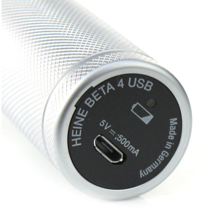 HEINE BETA 400 LED Fibre Optic Otoscope with USB Rechargeable Handle - Heine