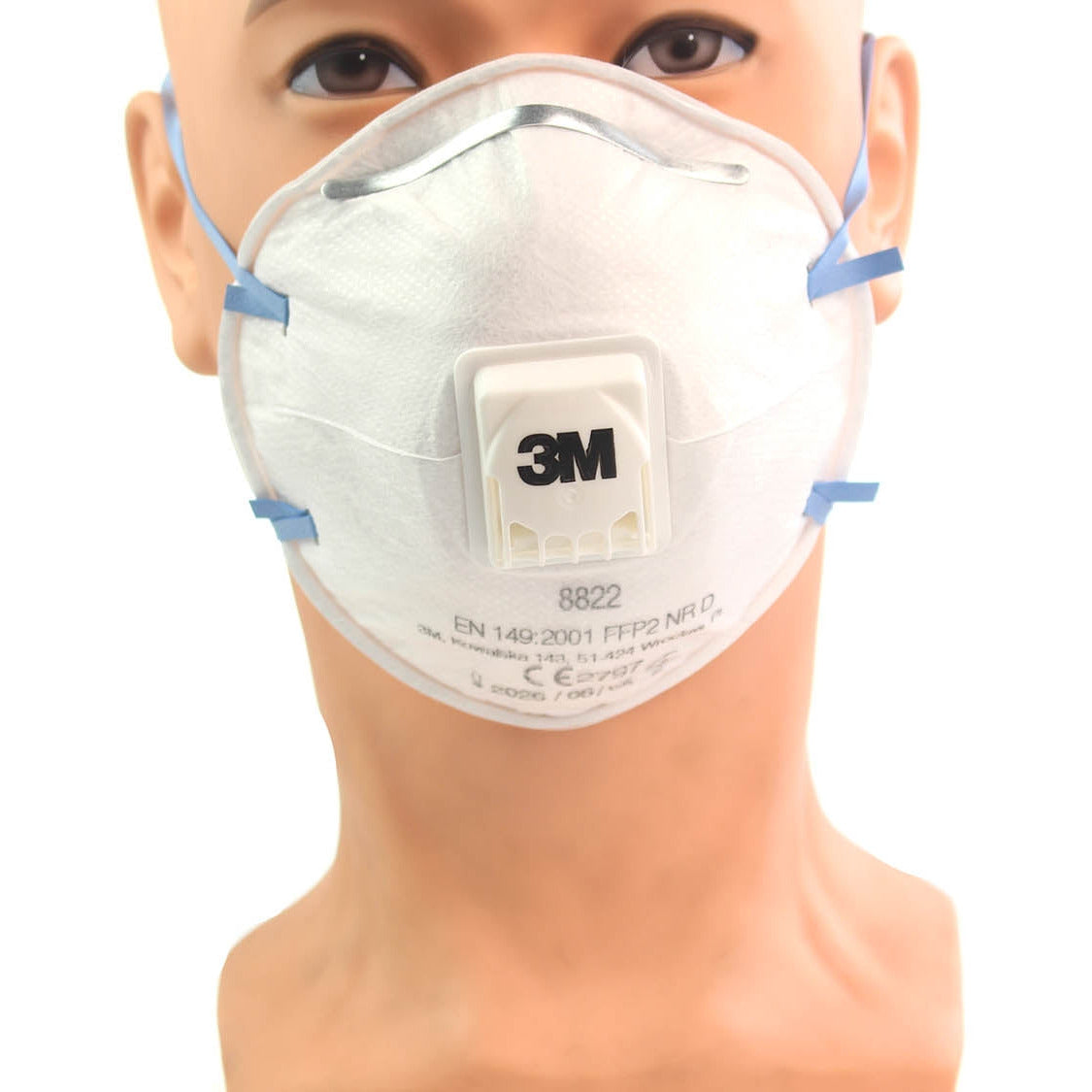 3M™ Disposable Respirator Face Mask FFP2 - 8822 - Box of 10