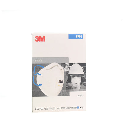 3M™ Disposable Respirator Face Mask FFP2 - 8822 - Box of 10