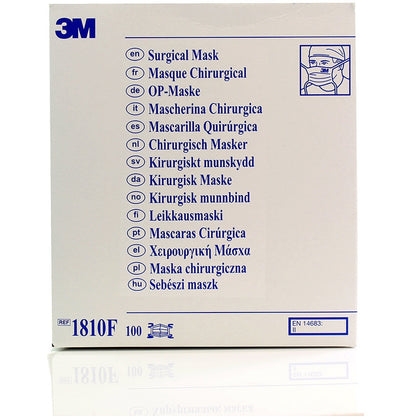 3M™ Tie-On Fluid Resistant Surgical Mask Type II 1810F - Box of 100