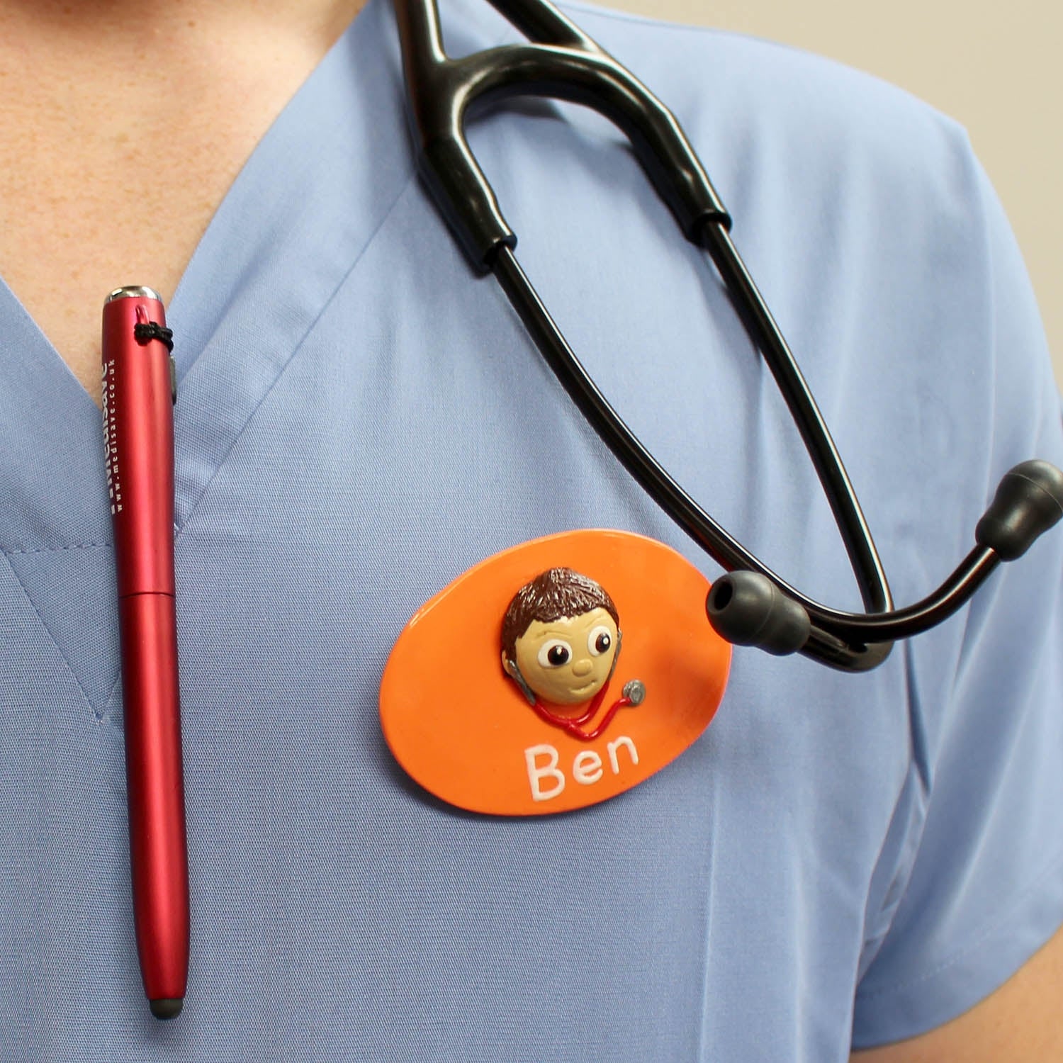 Handmade Name Badge - DESIGN YOUR OWN MED- - Discontinued