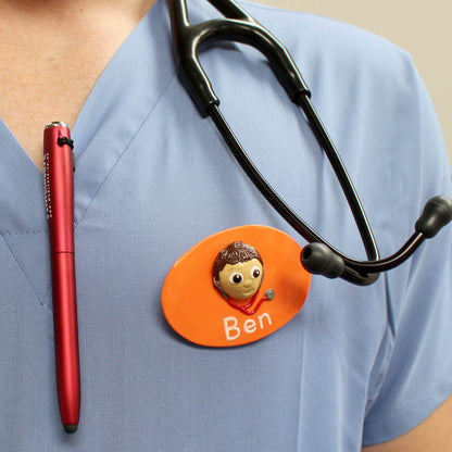 Handmade Name Badge - DESIGN YOUR OWN MED- - Discontinued