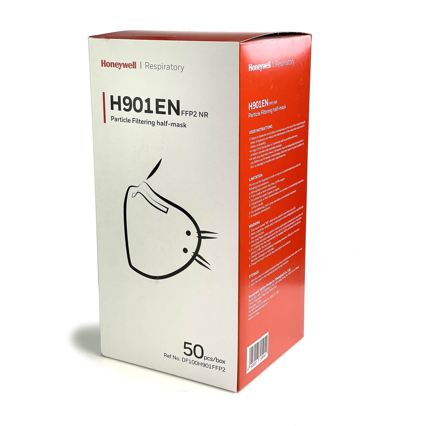 FFP2 Unvalved Face Masks x 50 [Honeywell] - Honeywell