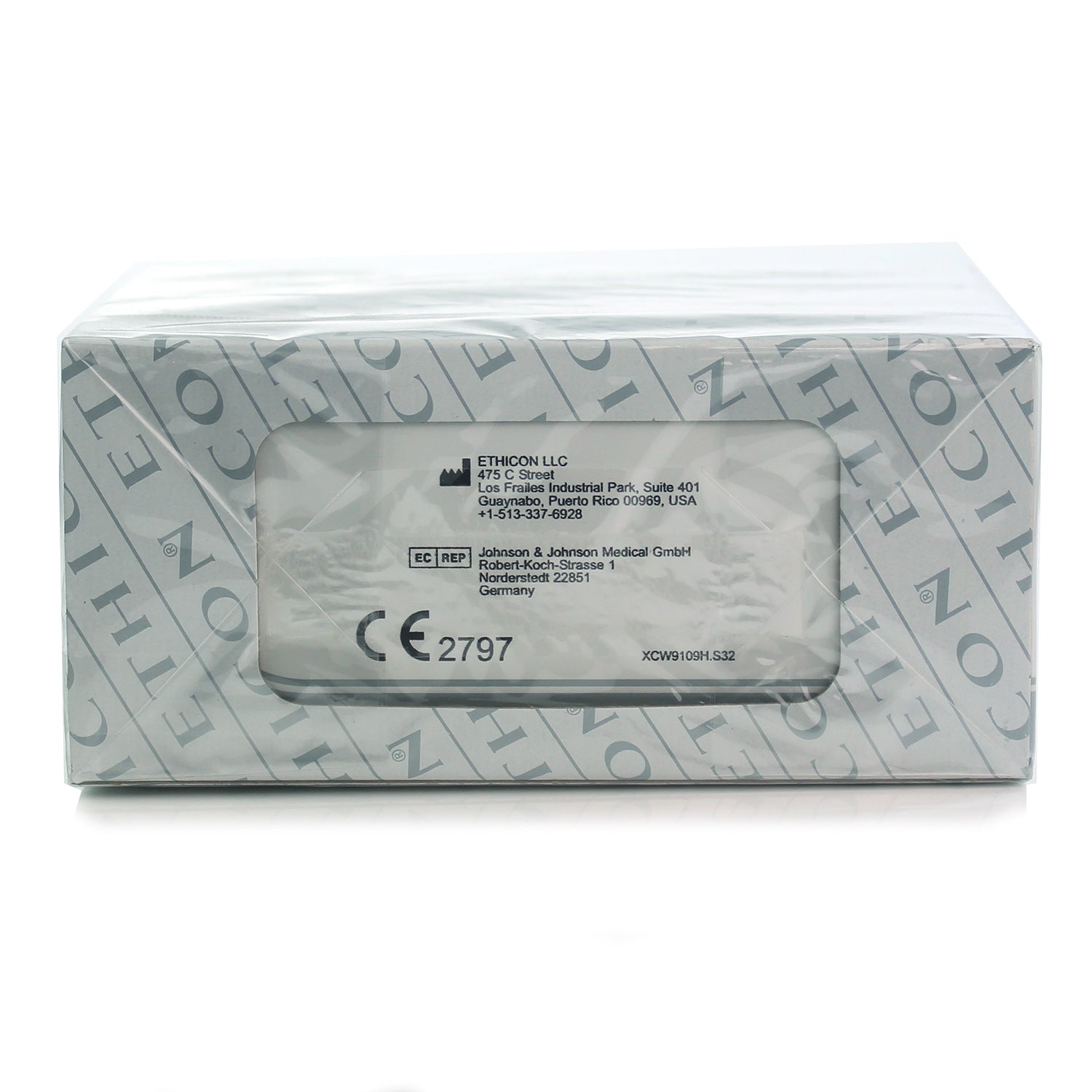 W9109H PDS, Violet, Monofilament, 2xRB-1, 4-0, 90cm, 1/2 Circle Taper Point Absorbable Sutures - Box of 36 - Ethicon