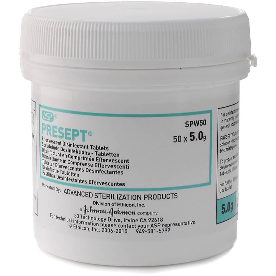 Presept Disinfection Tablets 5g Per 50 – Medisave UK