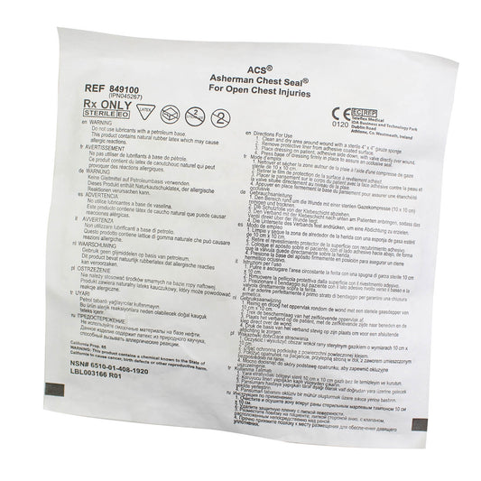 Asherman Chest Seal - St John