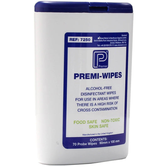 Premi-Wipes Small Probe Wipes - 90 x 100mm x 70 