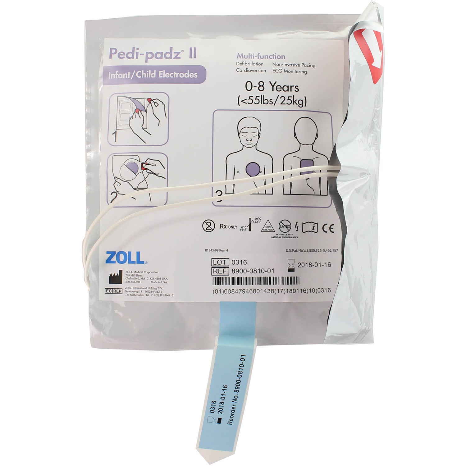 AED Plus - Paediatric Pedi Padz - Pair - 